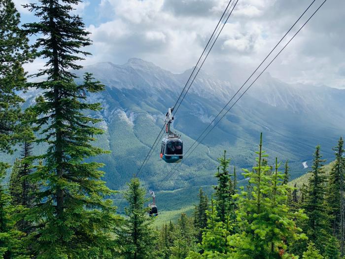 Banff gondola national park mountain sulphur cu louise lake ride gondolas alberta wikimedia commons showcase makeover 26m